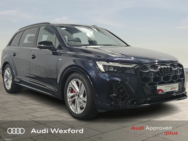 Audi Q7 SUV, Petrol Plug-in Hybrid, 2026, Blue