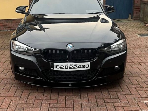 BMW 3-Series Saloon, Diesel, 2016, Black