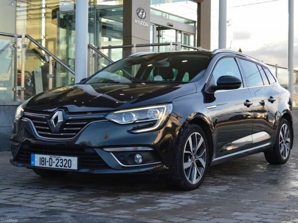 Renault Megane Estate, Diesel, 2018, Black