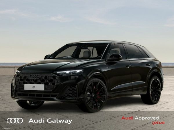 Audi Q8 SUV, Petrol Plug-in Hybrid, 2026, Black