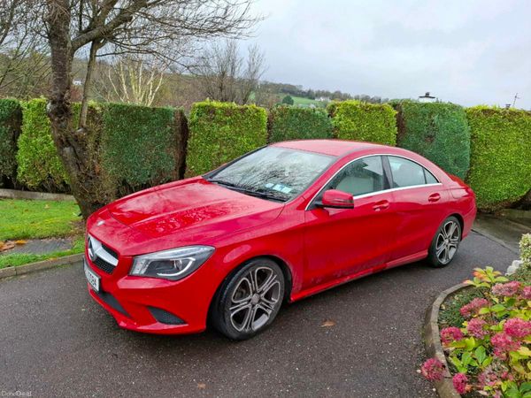 Mercedes-Benz CLA Saloon, Diesel, 2015, Red