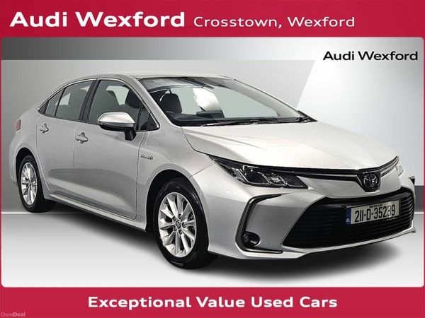Toyota Corolla Saloon, Petrol Hybrid, 2021, Grey