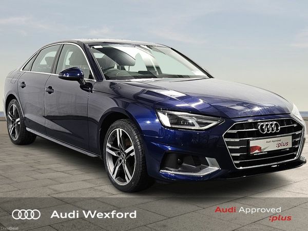 Audi A4 Saloon, Diesel, 2024, Blue