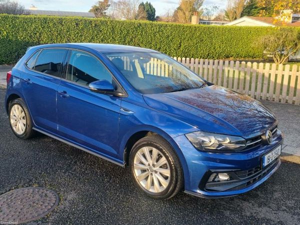 Volkswagen Polo Hatchback, Petrol, 2019, Blue