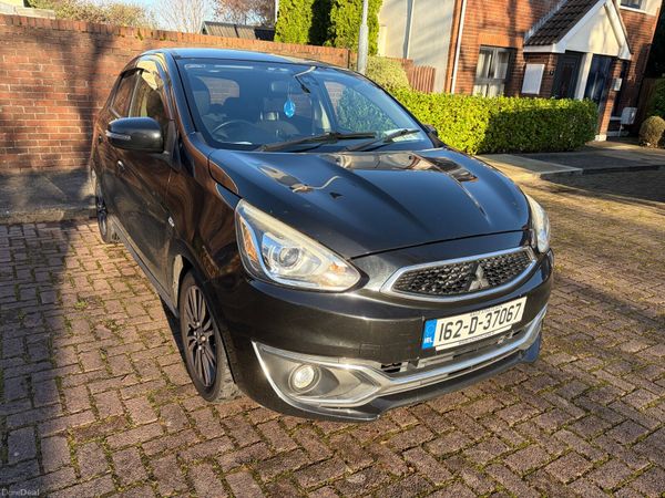 Mitsubishi Mirage Hatchback, Petrol, 2016, Black