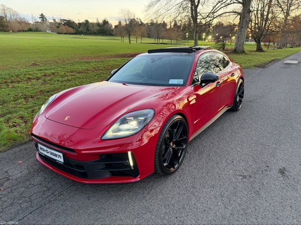 Porsche Panamera Hatchback, Petrol Plug-in Hybrid, 2025, Red