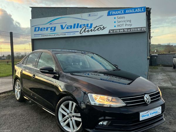 Volkswagen Jetta Saloon, Diesel, 2015, Black