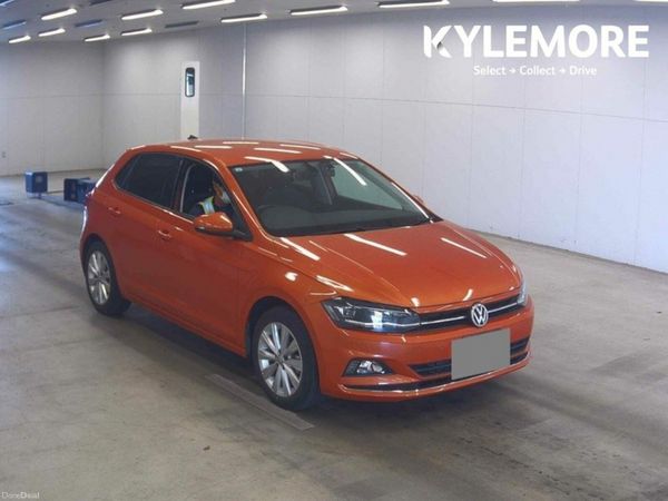 Volkswagen Polo Hatchback, Petrol, 2019, Orange