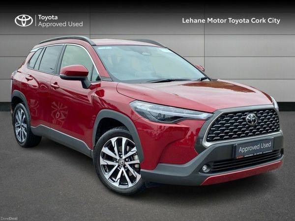 Toyota Corolla Cross SUV, Petrol Hybrid, 2025, Red