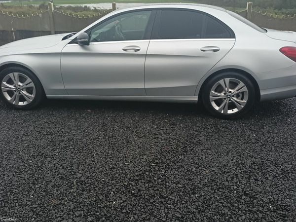 Mercedes-Benz C-Class Saloon, Diesel, 2017, Silver