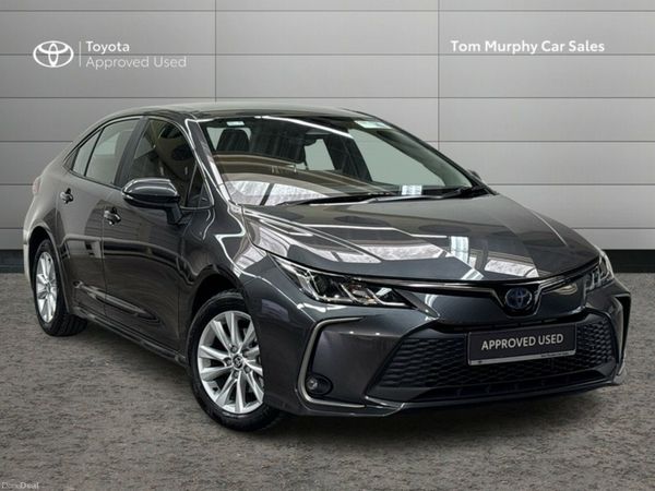 Toyota Corolla Saloon, Petrol Hybrid, 2025, Black