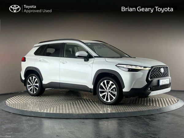 Toyota Corolla Cross Hatchback, Petrol Hybrid, 2025, White