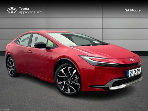 Toyota Prius Hatchback, Petrol Plug-in Hybrid, 2025, Red