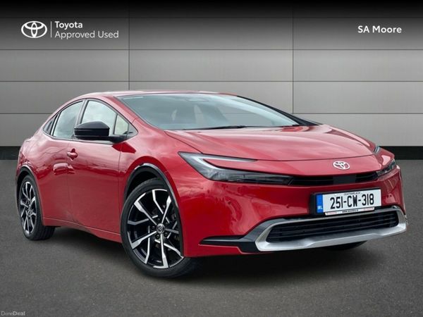 Toyota Prius Hatchback, Petrol Plug-in Hybrid, 2025, Red