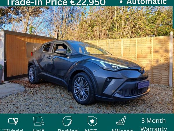 Toyota C-HR Hatchback, Petrol Hybrid, 2022, Grey