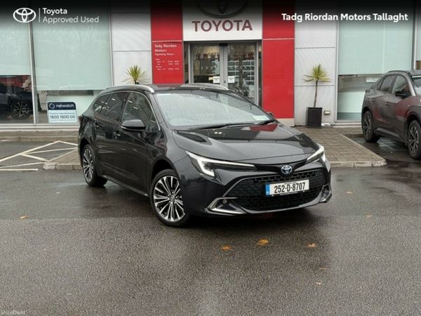 Toyota Corolla Estate, Petrol Hybrid, 2025, Black