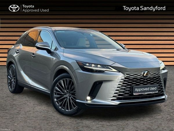 Lexus RX450H+ SUV, Petrol Plug-in Hybrid, 2025, Grey