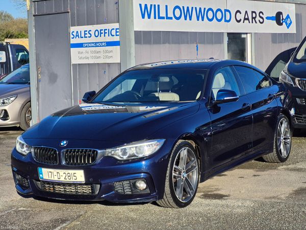 BMW 4-Series Saloon, Diesel, 2017, Blue