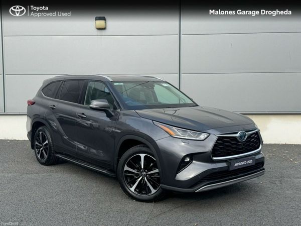 Toyota Highlander Estate, Petrol Hybrid, 2023, Grey