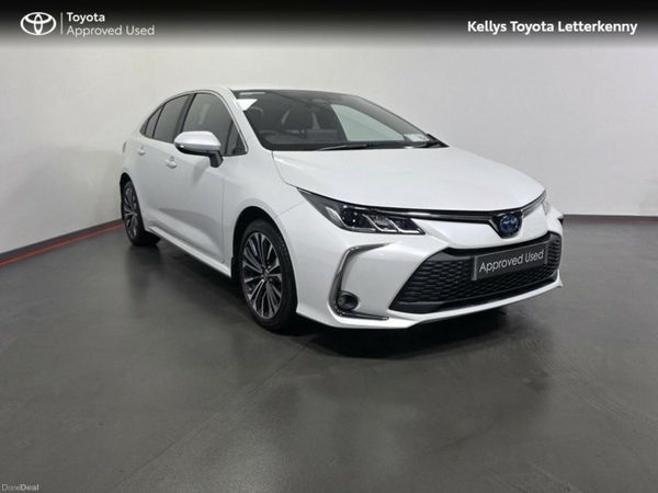 Toyota Corolla Saloon, Petrol Hybrid, 2025, White
