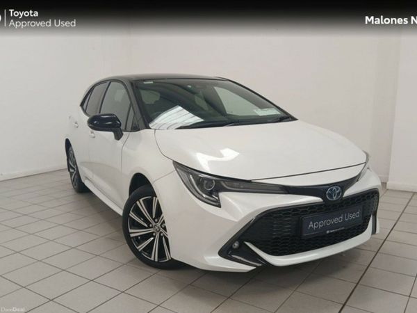 Toyota Corolla Hatchback, Petrol Hybrid, 2022, White