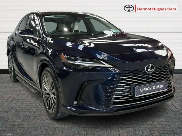 Lexus RX SUV, Petrol Plug-in Hybrid, 2024, Blue