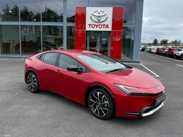 Toyota Prius Hatchback, Petrol Plug-in Hybrid, 2025, Red