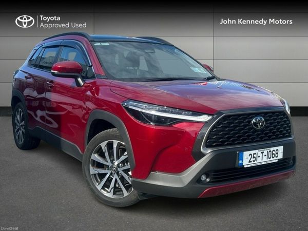 Toyota Corolla Cross Hatchback, Petrol Hybrid, 2025, Red