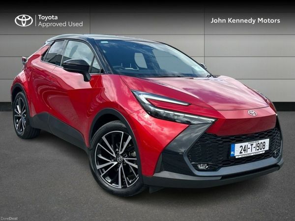 Toyota C-HR SUV, Petrol Hybrid, 2024, Red