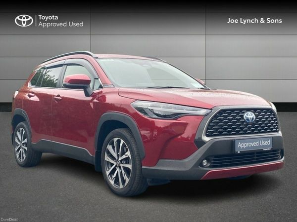 Toyota Corolla Cross Hatchback, Petrol Hybrid, 2023, Red