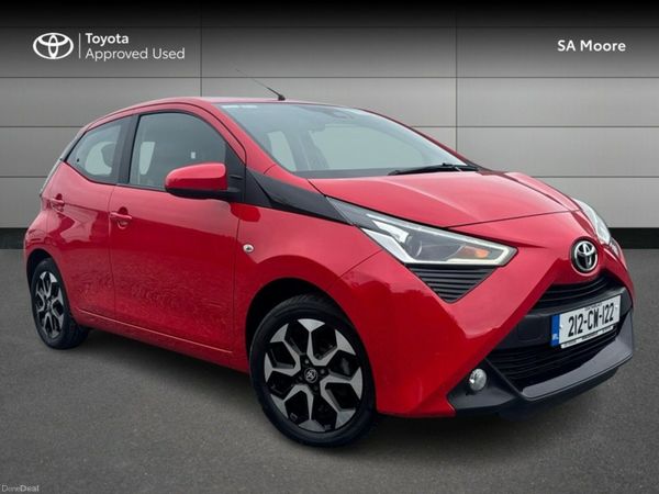 Toyota Aygo Hatchback, Petrol, 2021, Red
