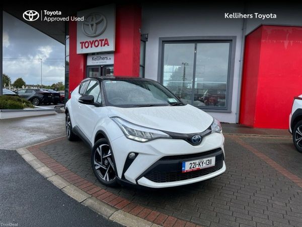 Toyota C-HR SUV, Petrol Hybrid, 2022, White