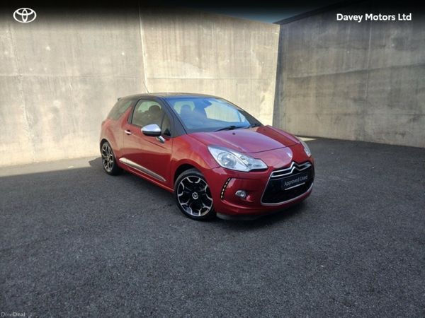 Citroen DS 3 Hatchback, Diesel, 2014, Red