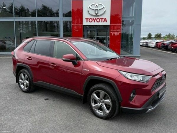 Toyota RAV4 SUV, Petrol Hybrid, 2022, Red
