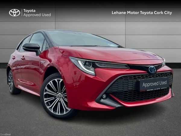 Toyota Corolla Hatchback, Petrol Hybrid, 2021, Red