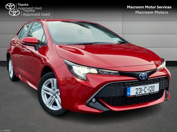 Toyota Corolla Hatchback, Petrol Hybrid, 2023, Red