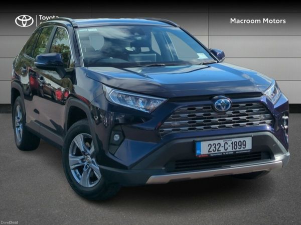 Toyota RAV4 SUV, Petrol Hybrid, 2023, Blue