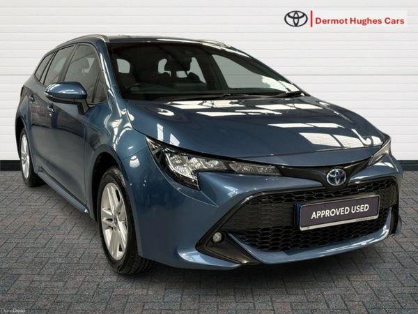 Toyota Corolla Estate, Petrol Hybrid, 2022, Blue