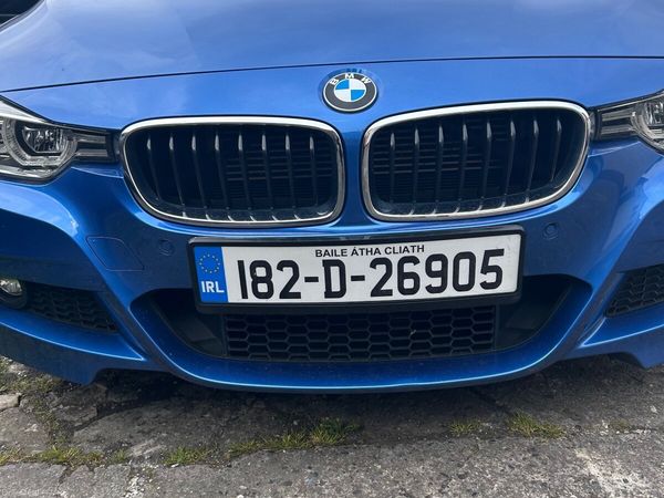 BMW 3-Series Saloon, Petrol Plug-in Hybrid, 2018, Blue
