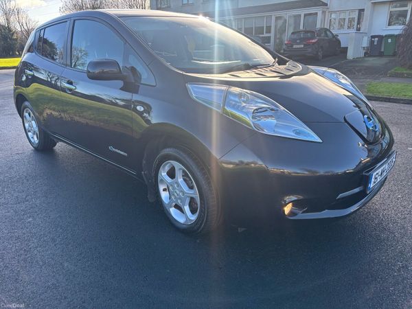 Nissan Leaf Hatchback, Electric, 2016, Black