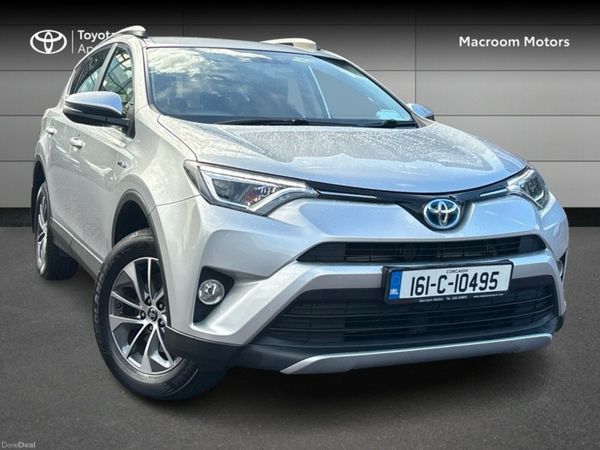 Toyota RAV4 SUV, Petrol Hybrid, 2016, Silver