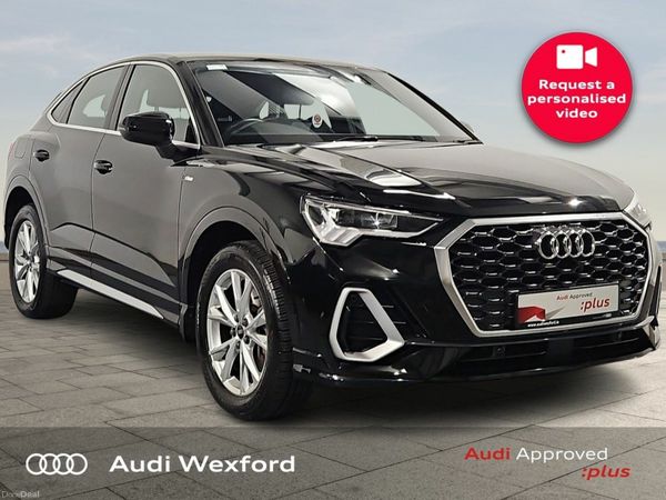 Audi Q3 SUV, Petrol Plug-in Hybrid, 2024, Black