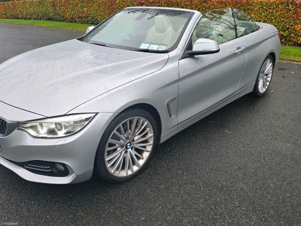 BMW 4-Series Convertible, Diesel, 2016, Silver