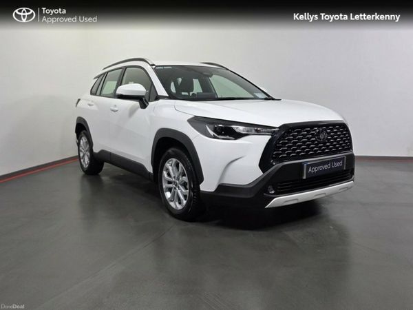 Toyota Corolla Cross Hatchback, Petrol Hybrid, 2025, White