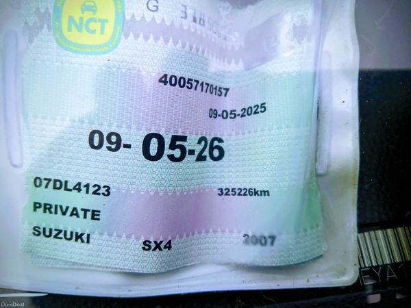 Suzuki SX4 SUV, Petrol, 2007, Grey