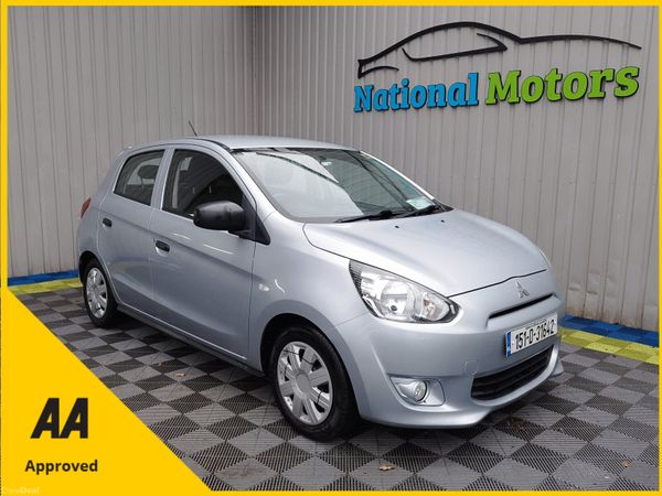 Mitsubishi Space Star Hatchback, Petrol, 2015, Silver