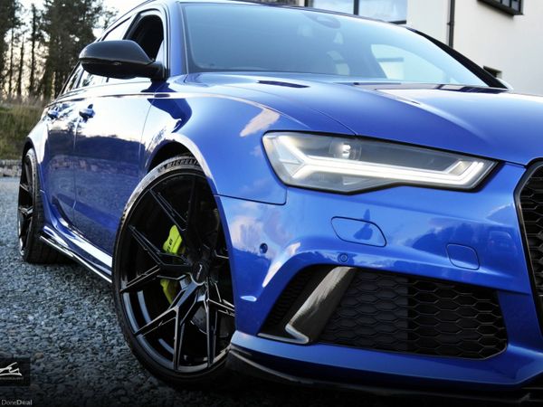 Audi RS6 Estate, Petrol, 2017, Blue