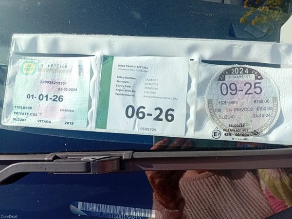 Suzuki Vitara SUV, Diesel, 2015, Red