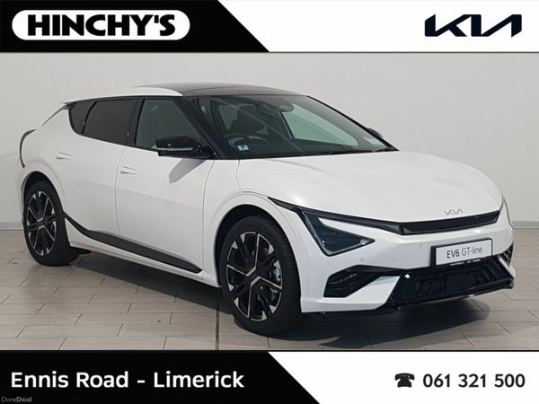 Kia EV6 Hatchback, Electric, 2026, White