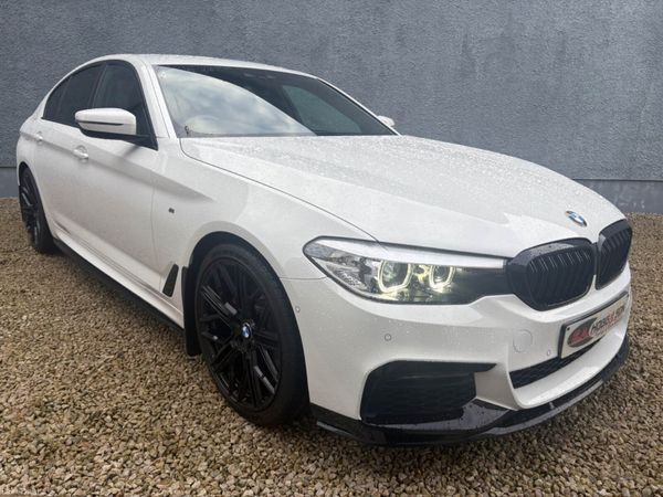 BMW 5-Series Saloon, Diesel, 2019, White